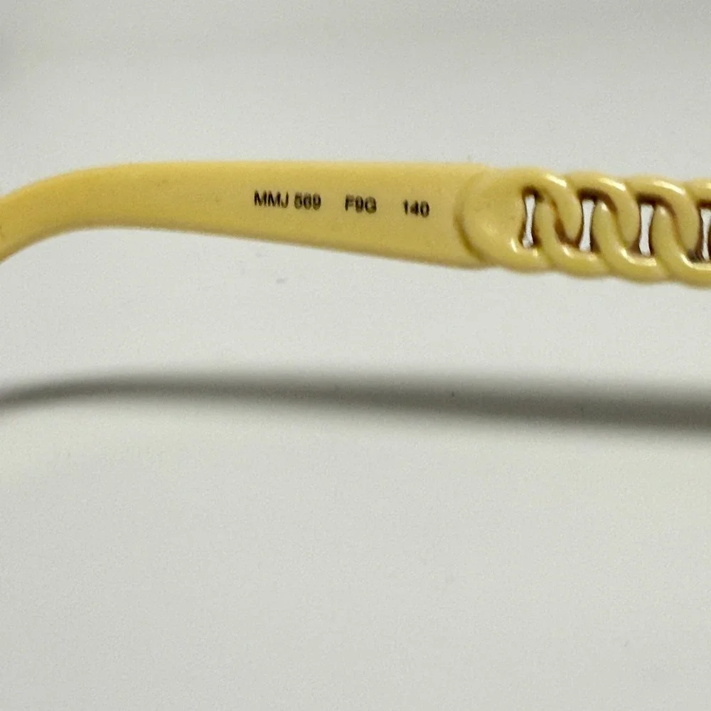 Marc by Marc Jacobs MMJ 569 F9G‎ Tortoise Cream Cat Eye Eyeglasses Frames 140